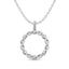 Diamond Fashion Pendant 1/6 ct tw in 10K White Gold - Larson Jewelers