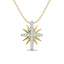 Diamond 1/8 ct tw Star Pendant in 10K Yellow Gold - Larson Jewelers