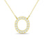 Diamond 1/20 ct tw Fashion Pendant in 10K Yellow Gold - Larson Jewelers