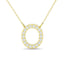 Diamond 1/20 ct tw Fashion Pendant in 10K Yellow Gold - Larson Jewelers