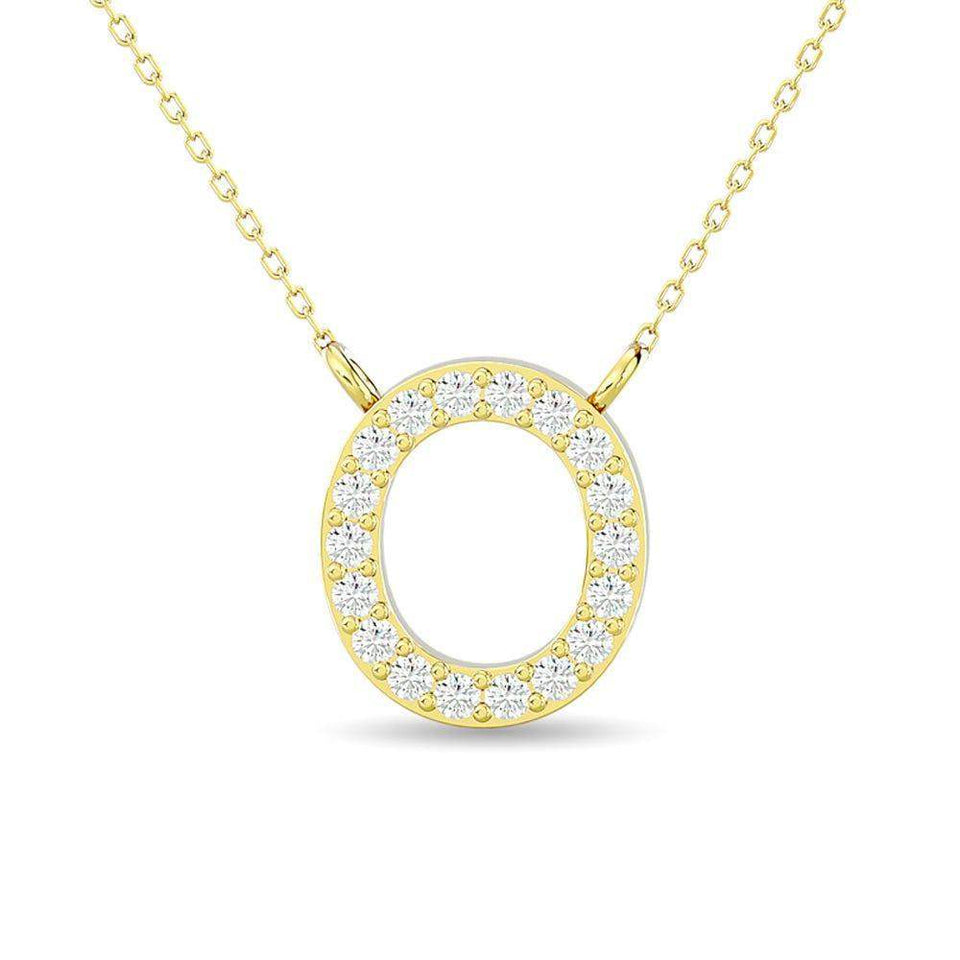 Diamond 1/20 ct tw Fashion Pendant in 10K Yellow Gold - Larson Jewelers