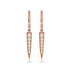 Diamond Fashion Earrings 1/6 ct tw in 10K Rose Gold - Larson Jewelers