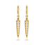 Diamond Fashion Earrings 1/6 ct tw in 10K Yellow Gold - Larson Jewelers