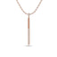 Diamond 1/10 ct tw Fashion Pendant in 10K Rose Gold - Larson Jewelers