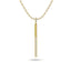 Diamond 1/10 ct tw Fashion Pendant in 10K Yellow Gold - Larson Jewelers