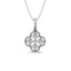 Diamond 1/10 ct tw Fashion Pendant in 10K White Gold - Larson Jewelers