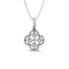 Diamond 1/10 ct tw Fashion Pendant in 10K White Gold - Larson Jewelers