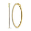 Diamond 1 1/3 Ct.Tw. Hoop Earrings in 10K Yellow Gold - Larson Jewelers
