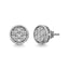 Diamond 1/2 ct tw Round Earrings in 14K White Gold - Larson Jewelers