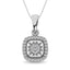 Diamond 1/20 ct tw Fashion Pendant in Sterling Silver - Larson Jewelers