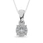 Diamond 1/20 ct tw Fashion Pendant in Sterling Silver - Larson Jewelers