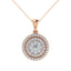 Diamond 3/4 Ct.Tw. Fashion Pendant in 14K Rose Gold - Larson Jewelers