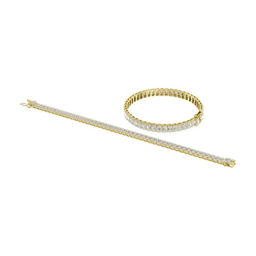 14K Yellow Gold Diamond 4 3/4 Ct.Tw. Fashion Bracelet - Larson Jewelers