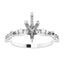 SOLANA Lab Grown Diamond Engagement Ring Setting for Marquise Stones