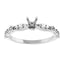 SOLANA Lab Grown Diamond Engagement Ring Setting for Round Stones