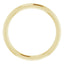 14K Yellow Band for 5.2 mm Round Ring