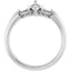 GILDA Lab Grown Diamond Engagement Ring Setting for Marquise Stones