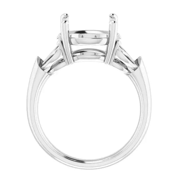 GILDA Lab Grown Diamond Engagement Ring Setting for Round Stones - Larson Jewelers