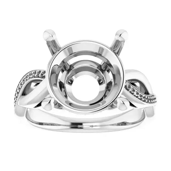 TALA Lab Grown Diamond Engagement Ring Setting for Round Stones - Larson Jewelers