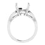 TALA Lab Grown Diamond Engagement Ring Setting for Cushion Stones
