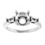 VIVIAN Lab Grown Diamond Engagement Ring Setting for Round Stones