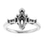 VIVIAN Lab Grown Diamond Engagement Ring Setting for Marquise Stones