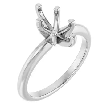 HANNAH Lab Grown Diamond Solitaire Engagement Ring Setting for Marquise Stones - Larson Jewelers