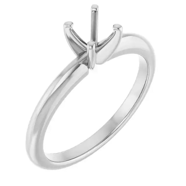 HANNAH Lab Grown Diamond Solitaire Engagement Ring Setting for Round Stones - Larson Jewelers