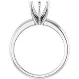 HANNAH Lab Grown Diamond Solitaire Engagement Ring Setting for Pear Stones