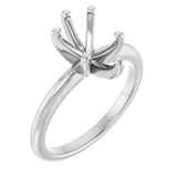 HANNAH Lab Grown Diamond Solitaire Engagement Ring Setting for Pear Stones