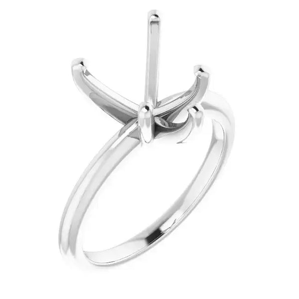 HANNAH Lab Grown Diamond Solitaire Engagement Ring Setting for Heart Stones - Larson Jewelers