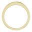 18K Yellow Band for 6 mm Round Ring