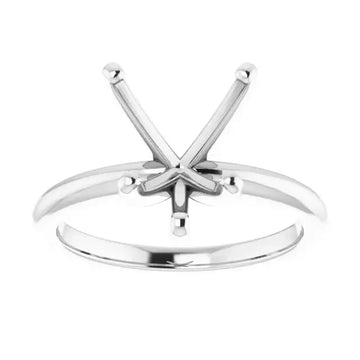 HANNAH Lab Grown Diamond Solitaire Engagement Ring Setting for Heart Stones - Larson Jewelers