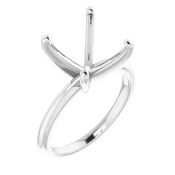 HANNAH Lab Grown Diamond Solitaire Engagement Ring Setting for Asscher Stones - Larson Jewelers
