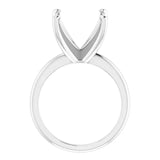 HANNAH Lab Grown Diamond Solitaire Engagement Ring Setting for Square Stones