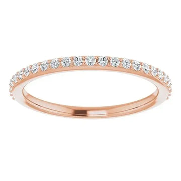 14K Rose Band Mounting for Pear Ring - Larson Jewelers
