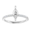 SADIE Lab Grown Diamond Engagement Ring Setting for Marquise Stones
