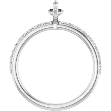 SADIE Lab Grown Diamond Engagement Ring Setting for Marquise Stones - Larson Jewelers