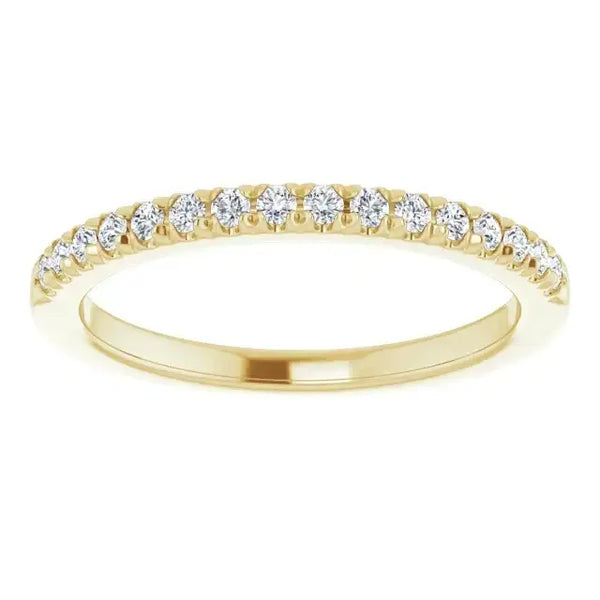 18K Yellow Gold Accented Matching Band - Larson Jewelers