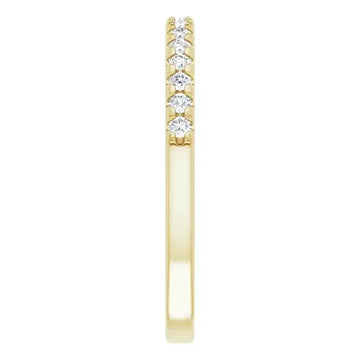 18K Yellow Gold Accented Matching Band - Larson Jewelers