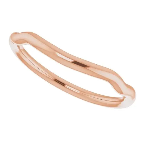 14K Rose Gold Matching Band - Larson Jewelers