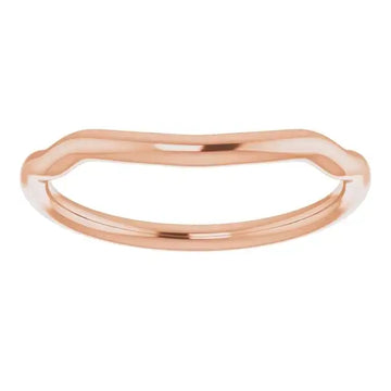 14K Rose Gold Matching Band - Larson Jewelers