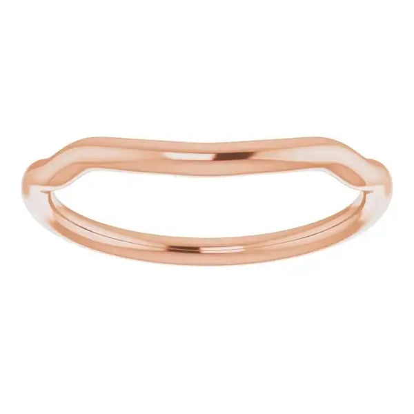 14K Rose Gold Matching Band - Larson Jewelers