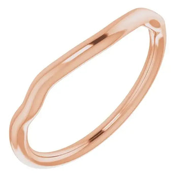 14K Rose Gold Matching Band - Larson Jewelers