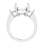 IDALIA Lab Grown Diamond Engagement Ring Setting for Asscher Stones