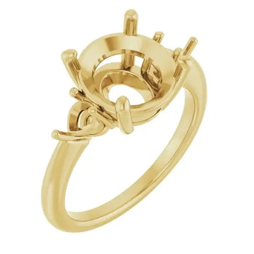 IDALIA Lab Grown Diamond Engagement Ring Setting for Round Stones - Larson Jewelers