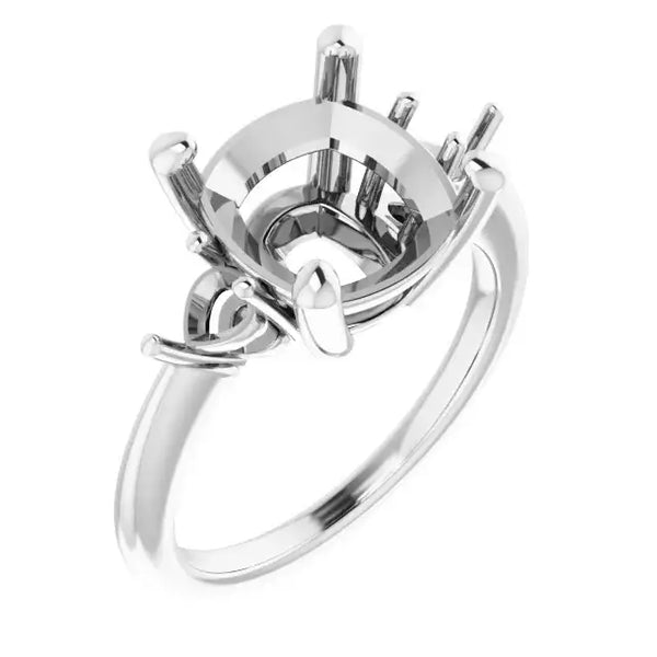 IDALIA Lab Grown Diamond Engagement Ring Setting for Cushion Stones - Larson Jewelers