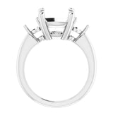 IDALIA Lab Grown Diamond Engagement Ring Setting for Cushion Stones