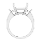 IDALIA Lab Grown Diamond Engagement Ring Setting for Square Stones