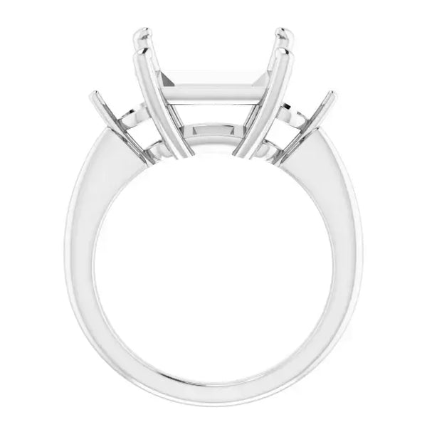IDALIA Lab Grown Diamond Engagement Ring Setting for Square Stones - Larson Jewelers